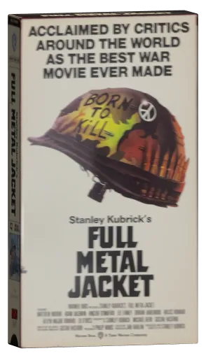 Full Metal Jacket VHS, Warner Home Video
