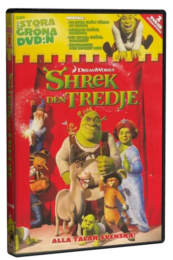 Shrek the Third DVD cover