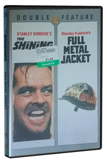 The Shining / Full Metal Jacket DVD cover