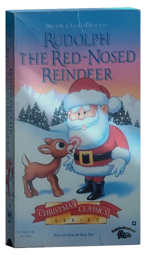 Rudolph the Red-Nosed Reindeer VHS, Family Home Entertainmart (F.H.E.)