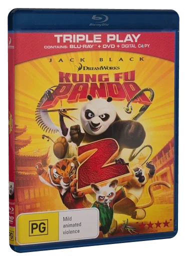 Kung Fu Panda 2 Blu-ray cover