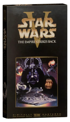 The Empire Strikes Back VHS, 20th Century Fox Home Entertainment