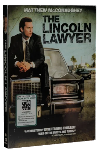 The Lincoln Lawyer DVD, Lionsgate