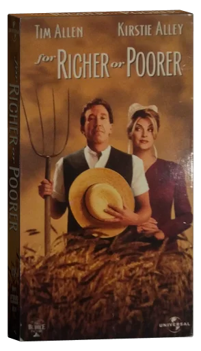 For Richer or Poorer VHS cover