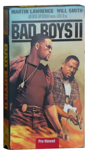 Bad Boys II VHS, Columbia TriStar Home Entertainment