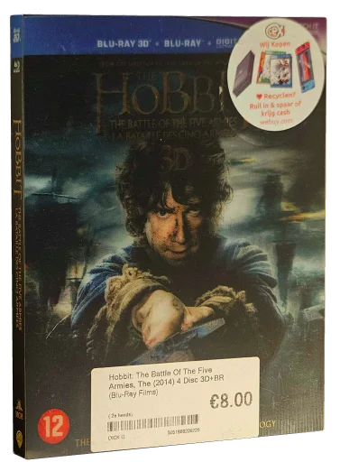 The Hobbit: The Battle of the Five Armies Blu-ray, MGM/Warner Bros.