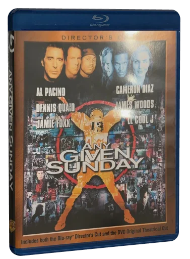 Any Given Sunday Blu-ray, Warner Home Video