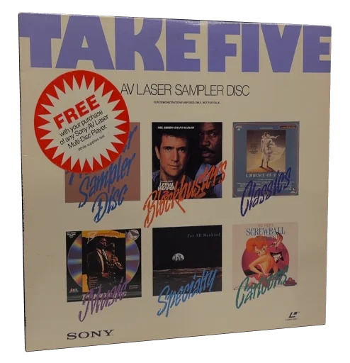 Take Five II AV Laser Sampler Disc (1992)