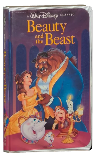 Beauty and the Beast VHS, Walt Disney Home Video