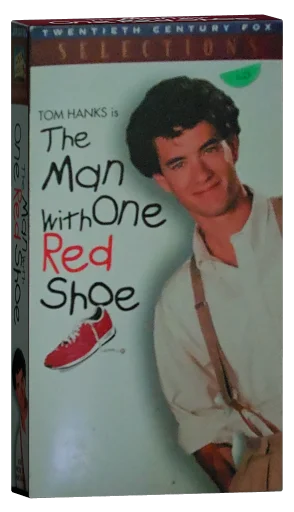 The Man with One Red Shoe VHS, Twentieth Century Fox