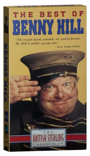 The Best Of Benny Hill VHS cover