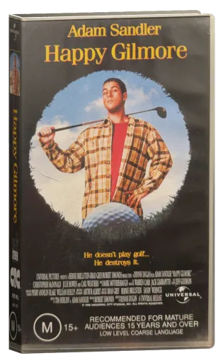 Happy Gilmore VHS, Universal