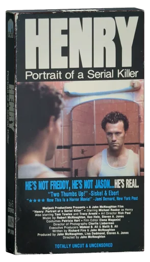 Henry: Portrait of a Serial Killer VHS, MPI Home Video
