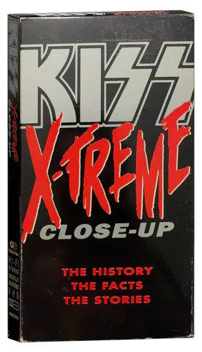 Kiss: X-Treme Close Up VHS cover