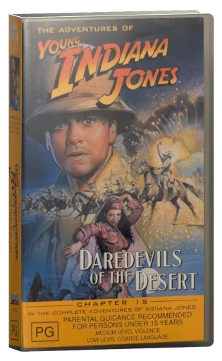 The Adventures of Young Indiana Jones VHS, Paramount Home Entertainment