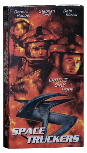Space Truckers VHS, Lions Gate Home Entertainment