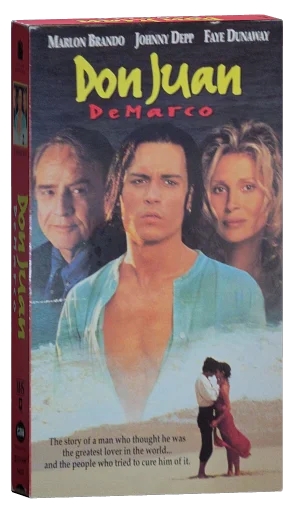 Don Juan DeMarco VHS, New Line Home Video