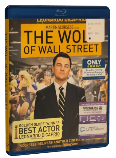 The Wolf of Wall Street Blu-ray, Paramount Pictures