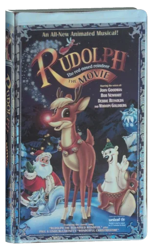 Rudolph the Red-Nosed Reindeer: The Movie VHS, GoodTimes Entertainment