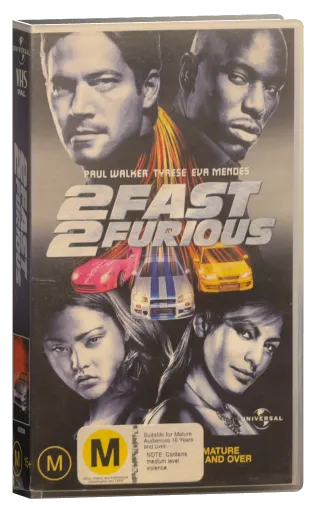 2 Fast 2 Furious VHS, Universal
