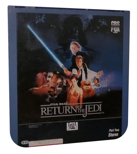 Return of the Jedi CED, CBS/FOX Video