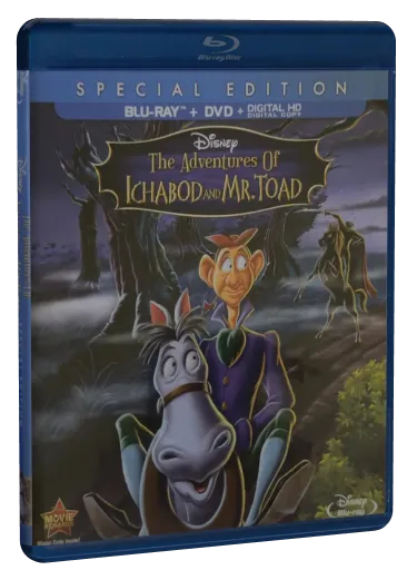 The Adventures of Ichabod and Mr. Toad Blu-ray, Walt Disney Home Video