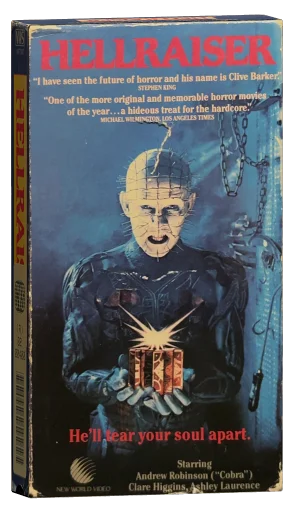 Hellraiser VHS, New World Video