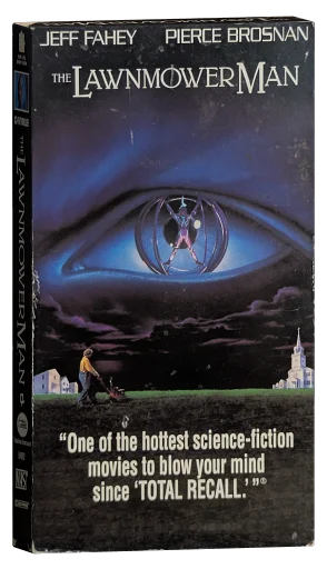 The Lawnmower Man VHS, New Line Home Video