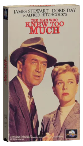 The Man Who Knew Too Much VHS, MCA Universal Home Video
