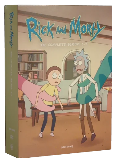Rick and Morty DVD, Warner Bros.