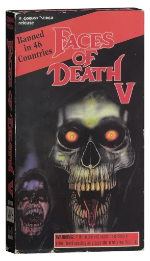 Faces of Death V VHS, Gorgon Video
