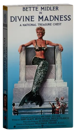 Divine Madness VHS, Warner Home Video