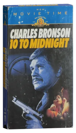 10 to Midnight VHS, MGM Home Entertainment