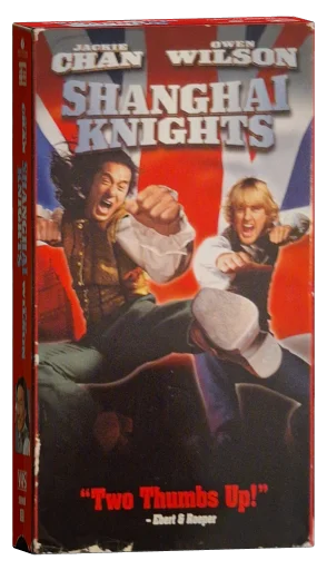 Shanghai Knights VHS, Touchstone Home Entertainment