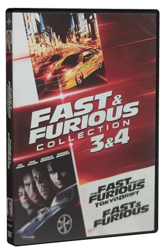 Fast & Furious 3&4 DVD cover