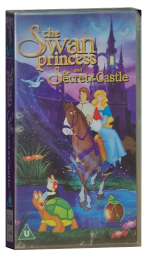 The Swan Princess: Escape from Castle Mountain VHS, Columbia TriStar Home Video