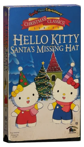 Hello Kitty: Santa’s Missing Hat VHS cover