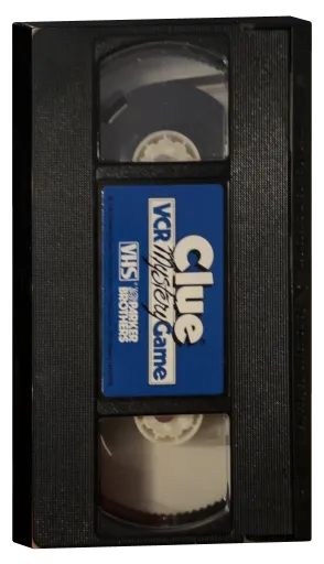 Clue: VCR Mystery Game VHS cover