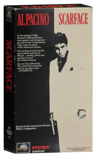 Scarface VHS, MCA Universal Home Video