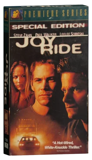 Joy Ride VHS, Regency