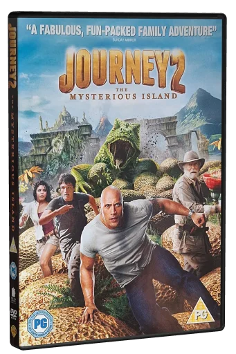 Journey 2: The Mysterious Island DVD, Warner Home Video