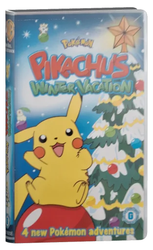 Pokemon: Pikachu's Winter Vacation VHS, Warner Bros. Family Entertainment