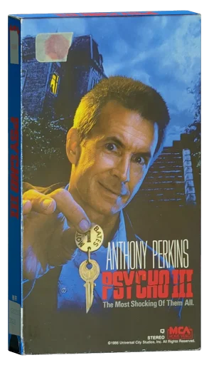 Psycho III VHS, MCA Home Video