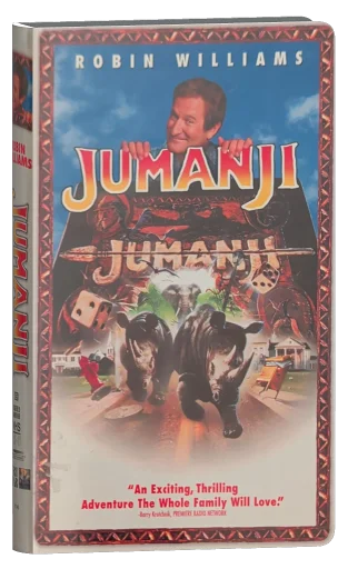 Jumanji VHS, Columbia TriStar Home Video