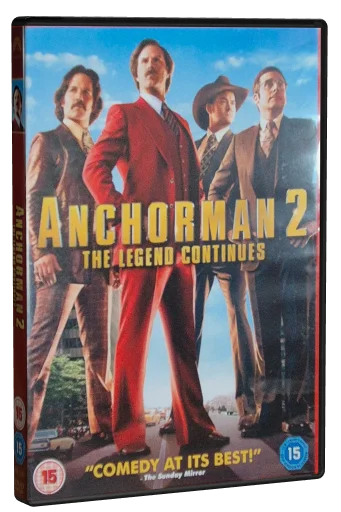 Anchorman 2: The Legend Continues DVD, Paramount Home Entertainment