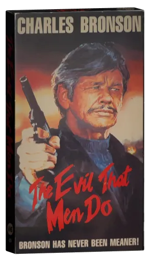 The Evil That Men Do VHS, GoodTimes Home Video