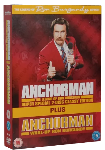 Anchorman: The Legend of Ron Burgundy DVD, DreamWorks Home Entertainment