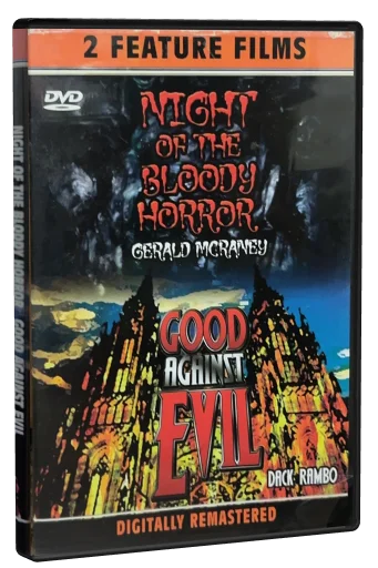 Night of the Bloody Horror / Good Against Evil DVD cover
