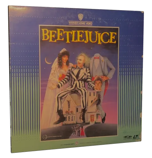 Beetlejuice Laserdisc, Warner Home Video