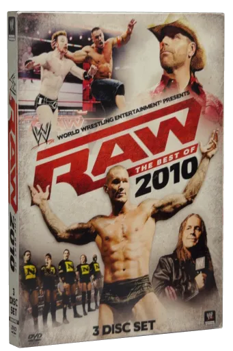 WWE Raw: The Best of 2010 DVD cover